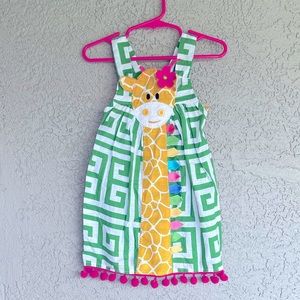 Mudpie 24m/2T Giraffe Dress